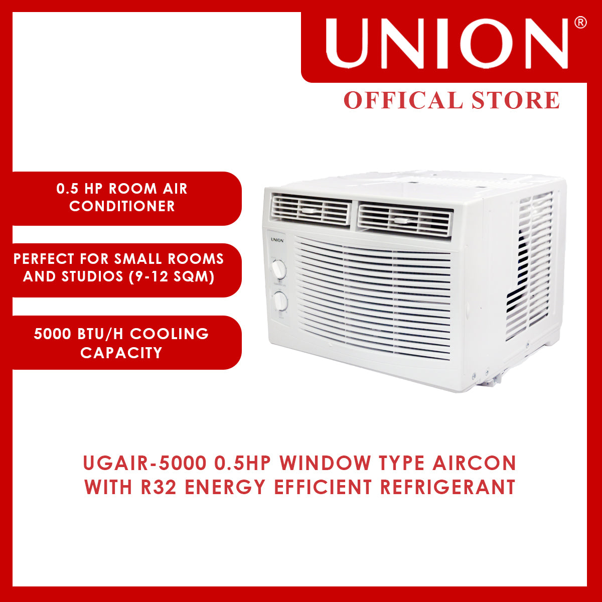 Union® HP Room Air Conditioner