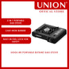 Union® Portable Gas Stove with Free Carry-On Hardcase
