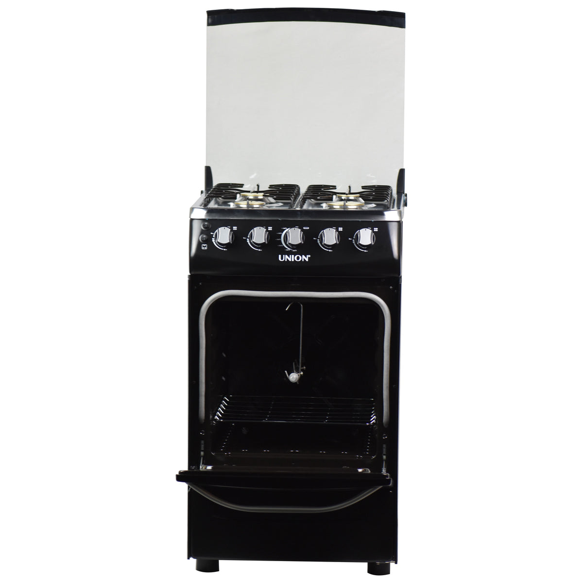 Union® Gas Range, 48cm Cooking Range, 4 Gas Burners, Rotisserie