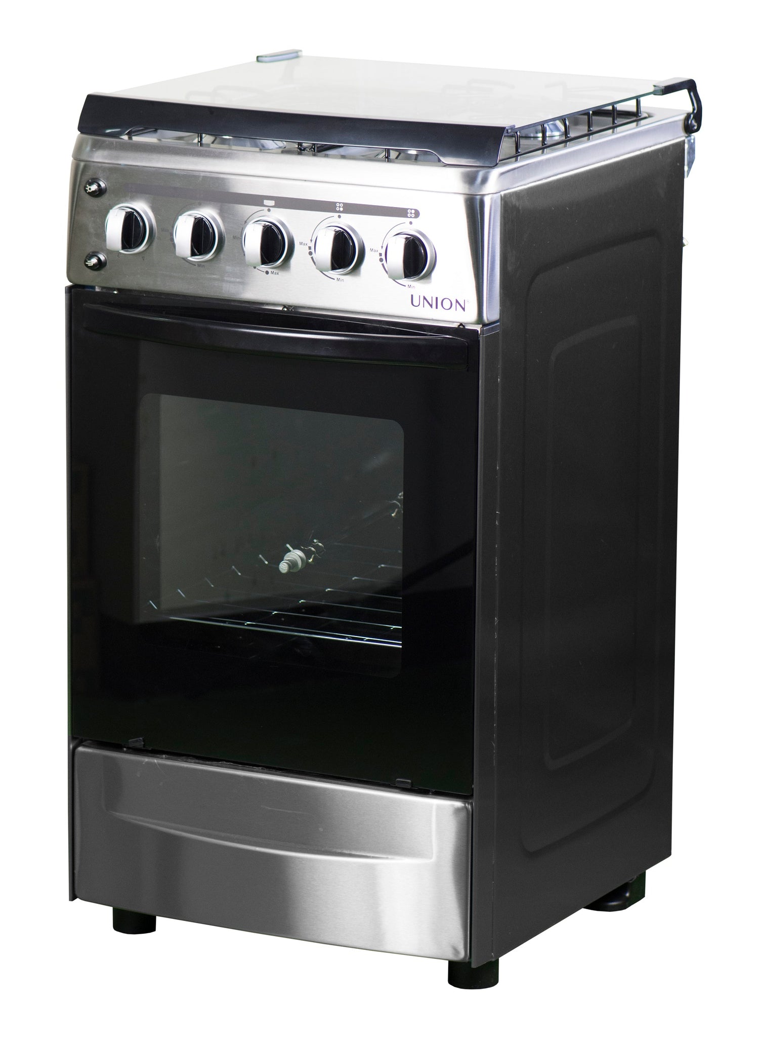 Union® Gas Range, 48cm Cooking Range, 3 Gas + 1 Electric Hot Plate