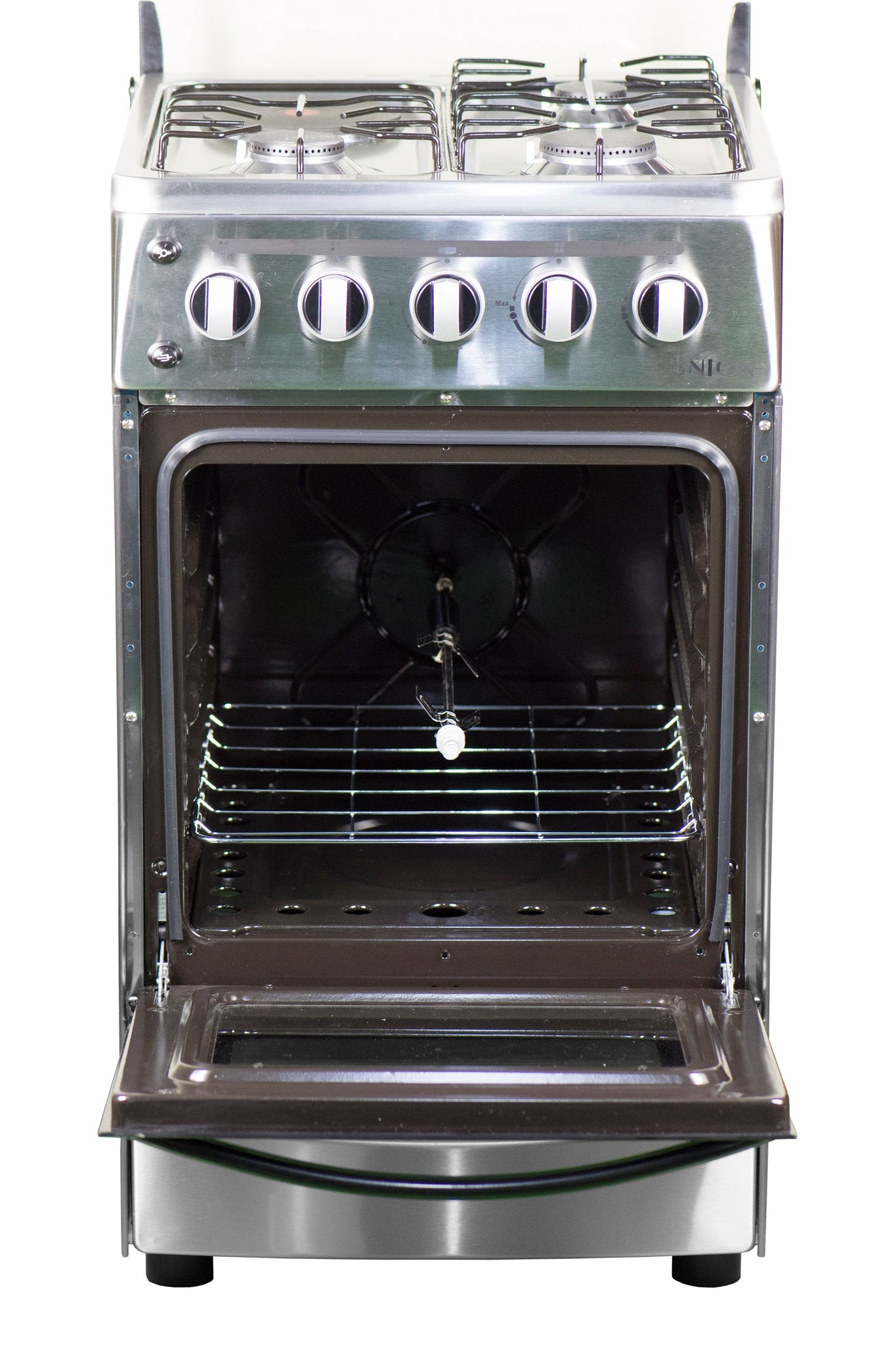 Union® Gas Range, 48cm Cooking Range, 3 Gas + 1 Electric Hot Plate