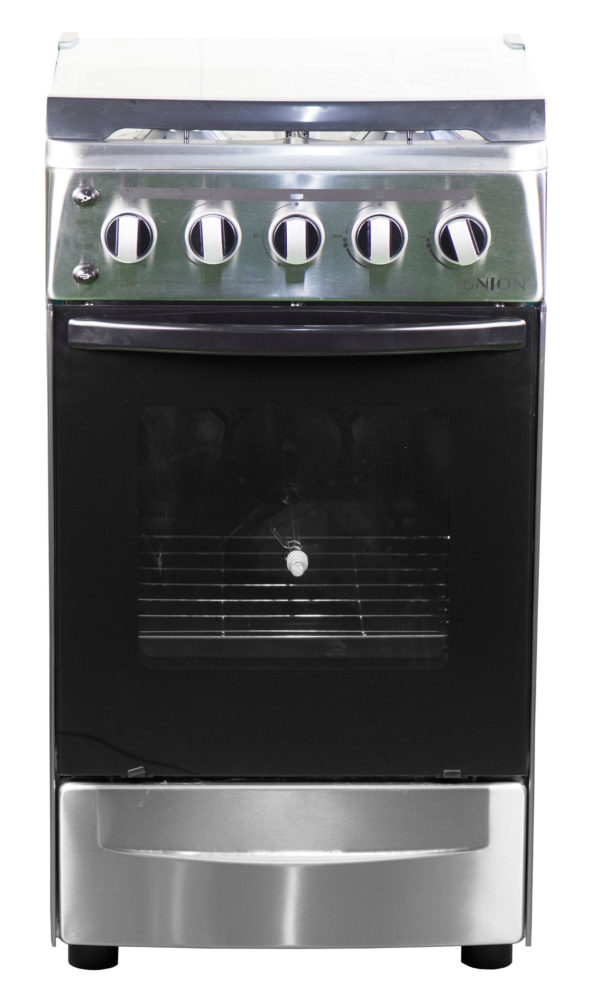 Union® Gas Range, 48cm Cooking Range, 3 Gas + 1 Electric Hot Plate