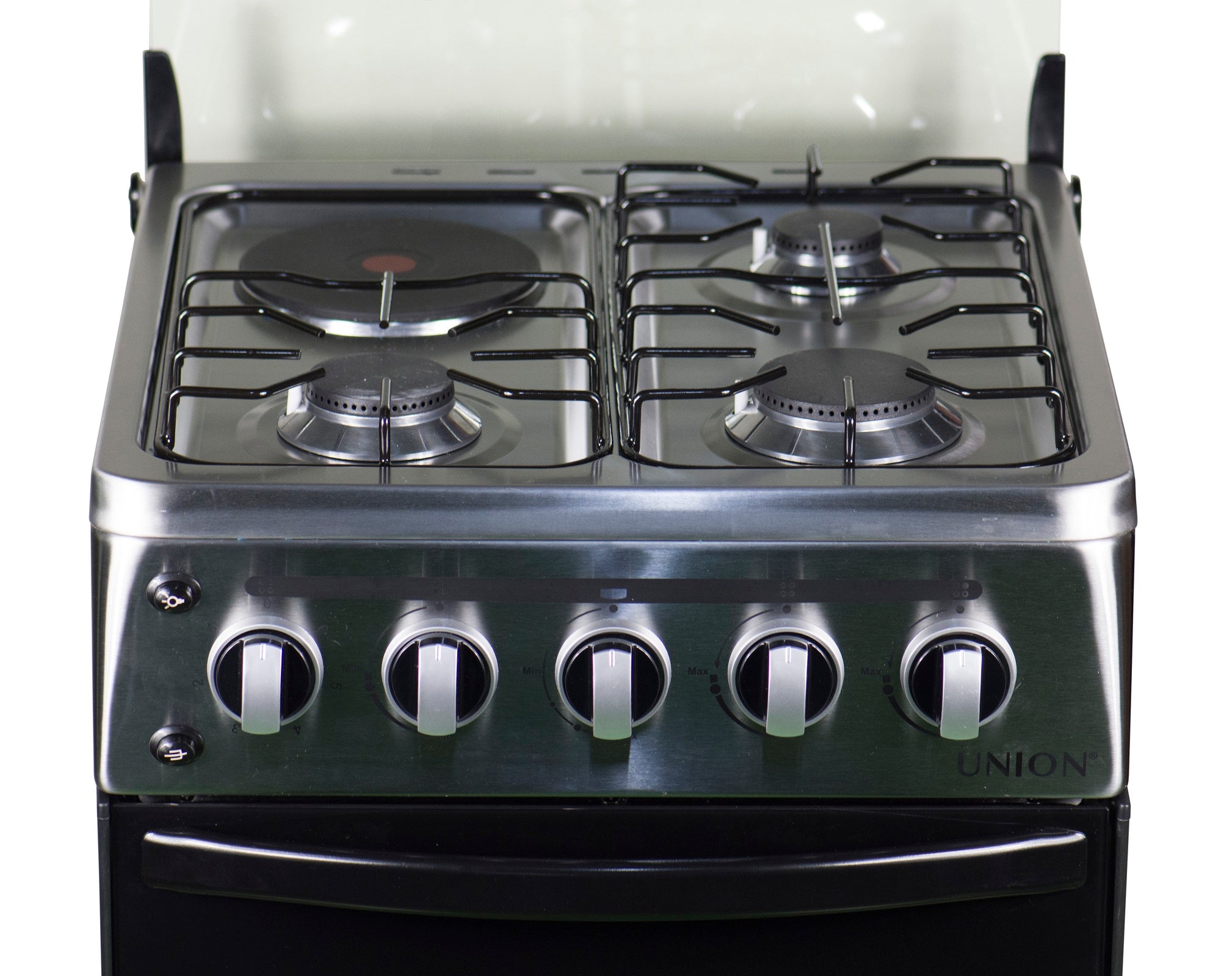 Union® Gas Range, 48cm Cooking Range, 3 Gas + 1 Electric Hot Plate