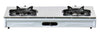 Union® Precision Control Stainless Top Double Burner  Gas Stove