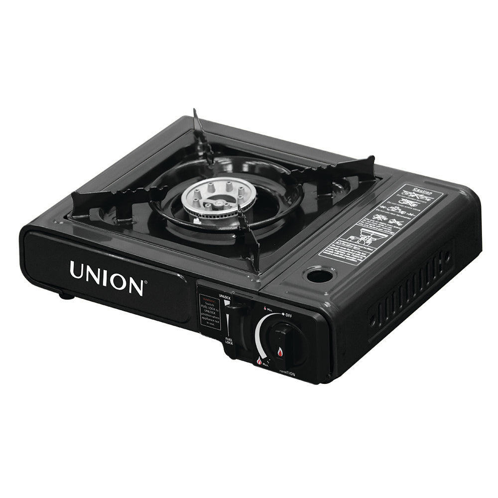 Union® Portable Gas Stove with Free Carry-On Hardcase
