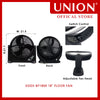 Union® 18" Designer Series Floor Fan