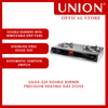 Union® Double Burner Precision Heating Gas Stove