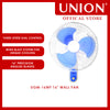 Union® 16" Wall Fan With Dial