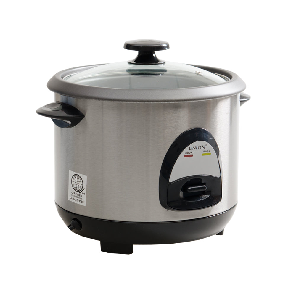 Union® 1.8L Tempered Glass Rice Cooker – UnionHomeAppliances